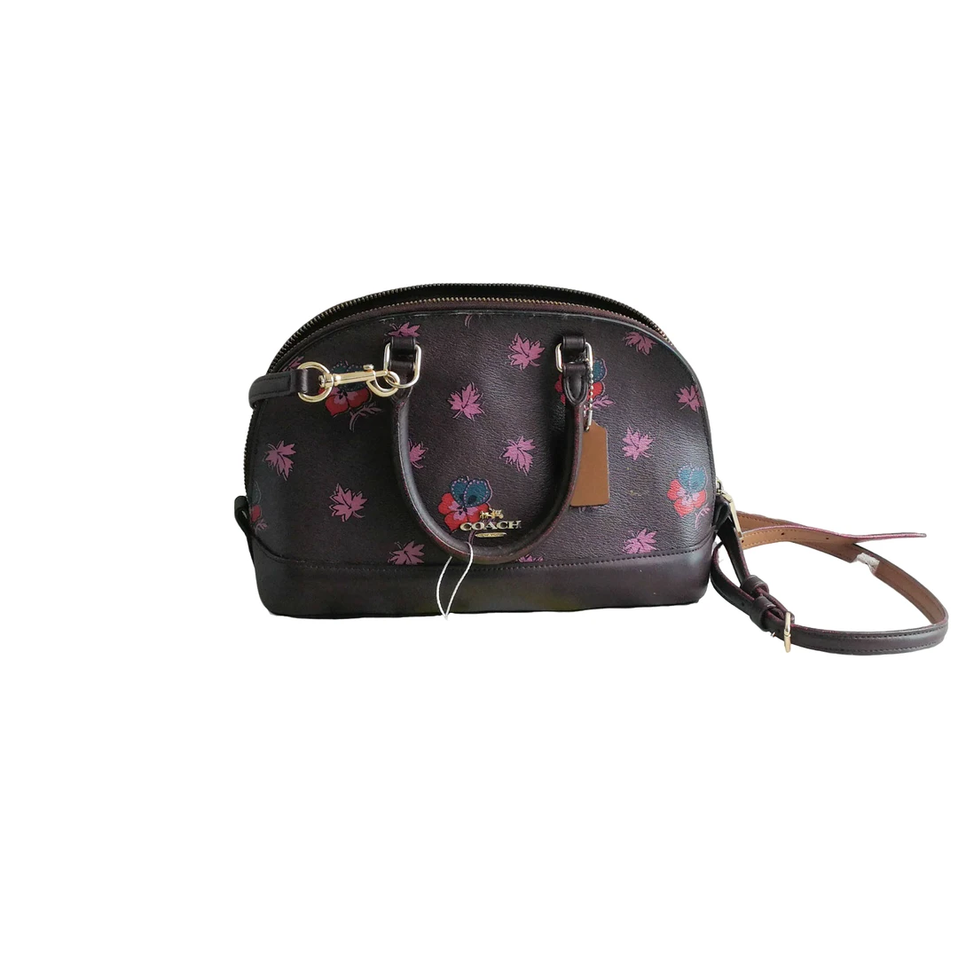 95新 COACH/蔻驰 coach 枫叶贝壳包 90542