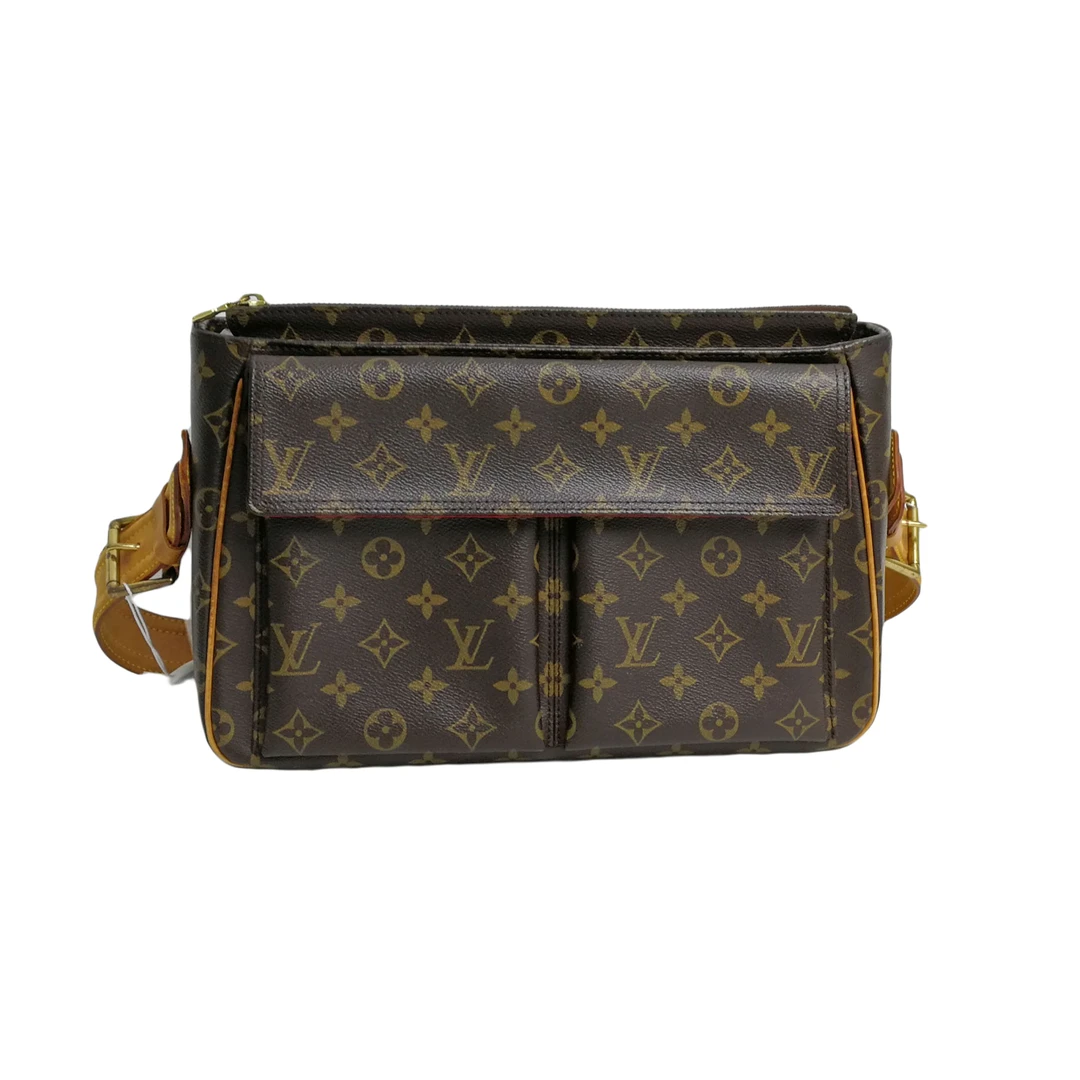 95新 LouisVuitton/路易威登 中号骆驼 23122507