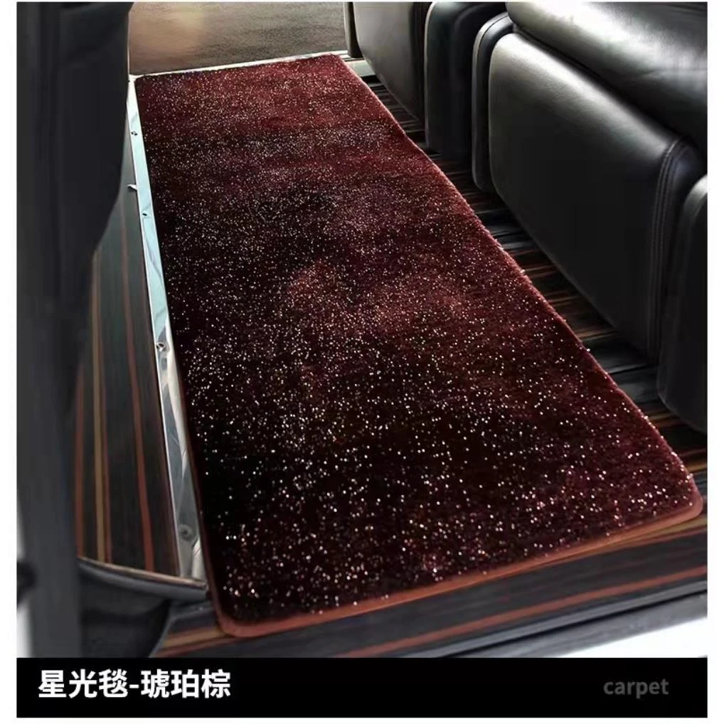 别克商务改装中排地毯垫星光毯中排木地板垫长绒亮丝加厚耐磨防滑