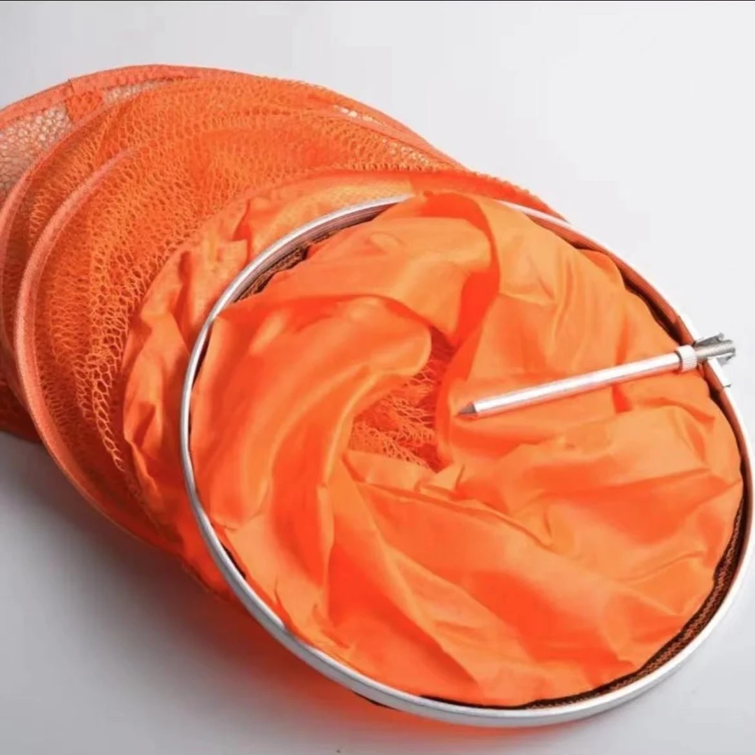 加厚速干鱼护渔网铝合金卡边兜装鱼袋钓鱼装备防挂鱼黑坑钓鱼网兜