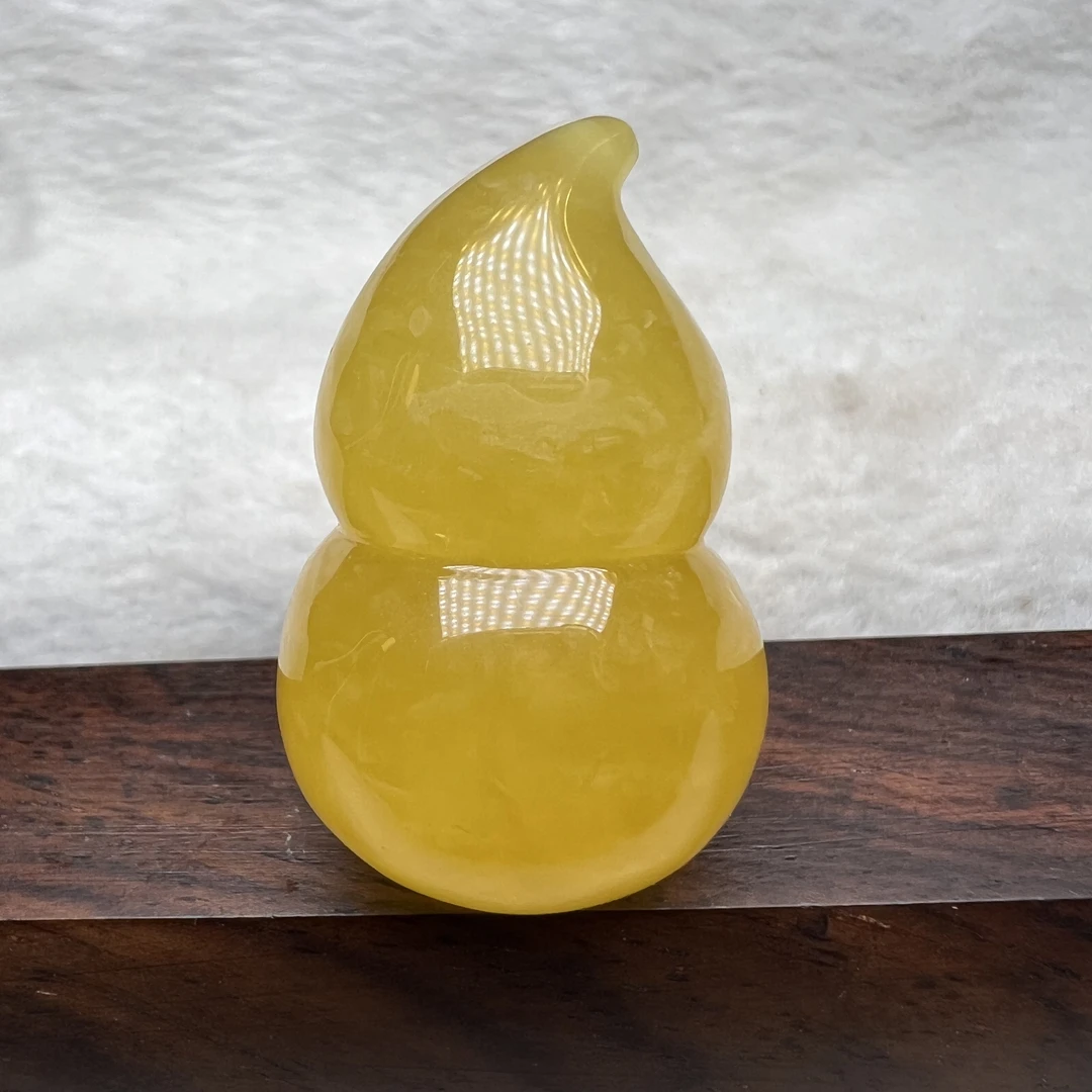 好玉易宝葫芦天然琥珀蜜蜡吊坠挂件招财纳福女款气质复古精美