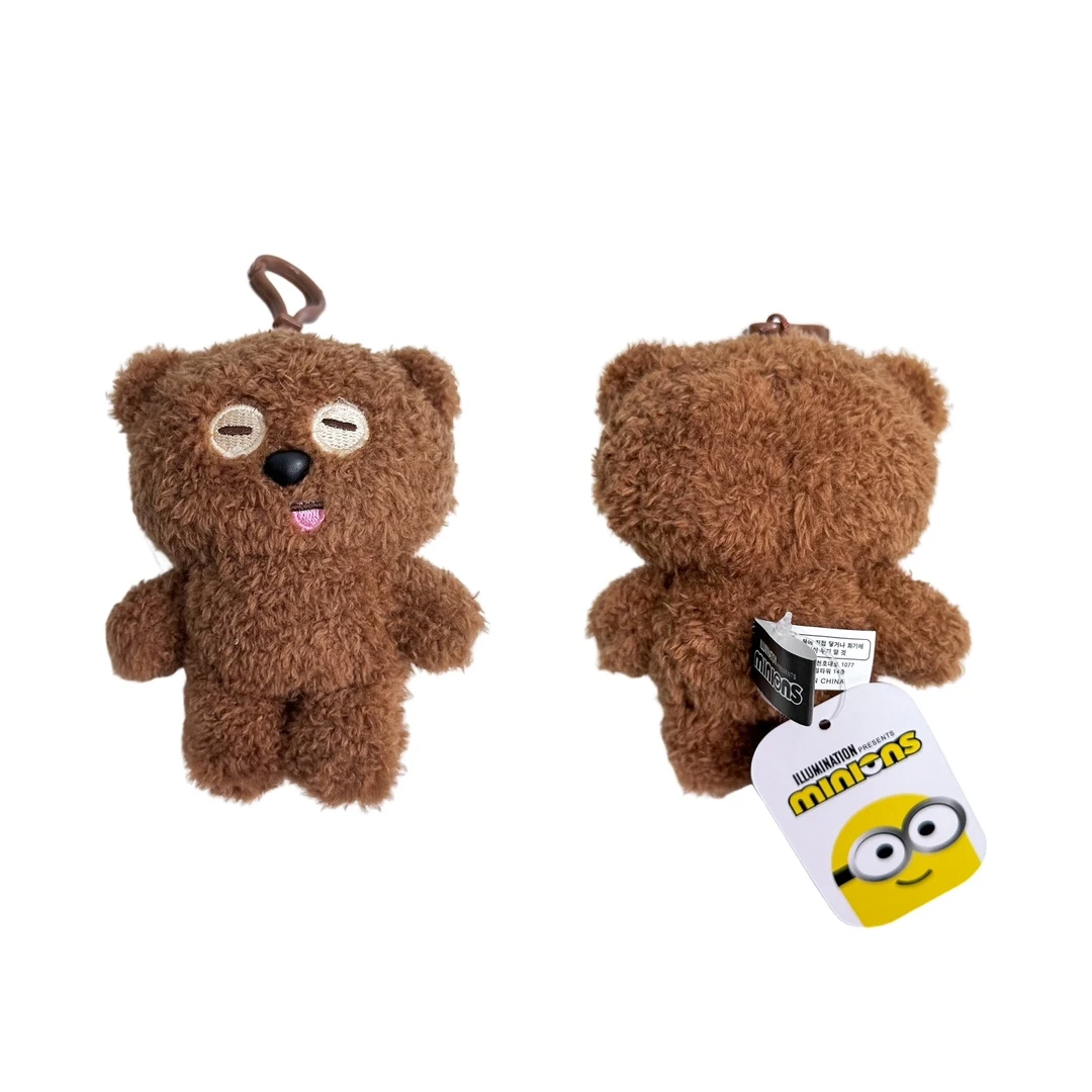 环球小黄人 蒂姆熊 Tim熊 毛绒公仔挂件挂饰钥匙扣