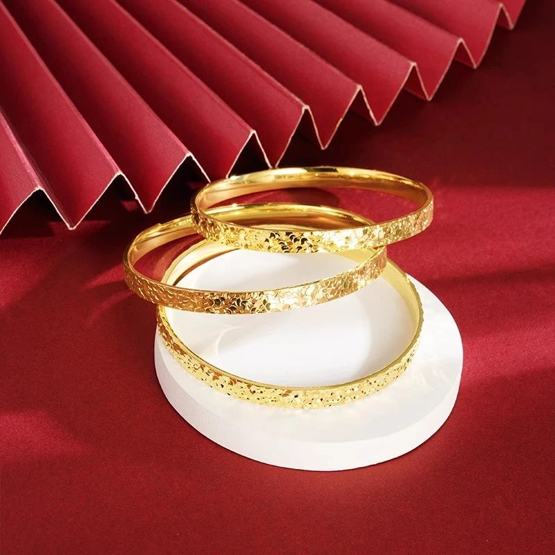 铜合金手镯 碎冰冰手镯女款气质时尚轻奢百搭精美经典简约传承