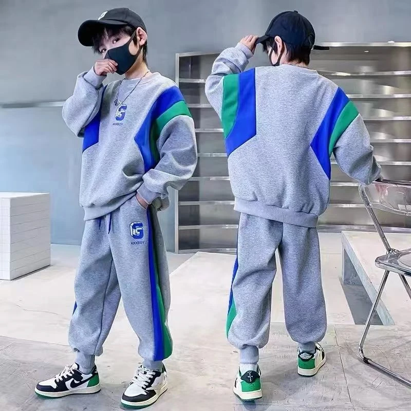 【小扬哥推荐】童装春秋款套装男童装儿童秋装卫衣运动服中大童网