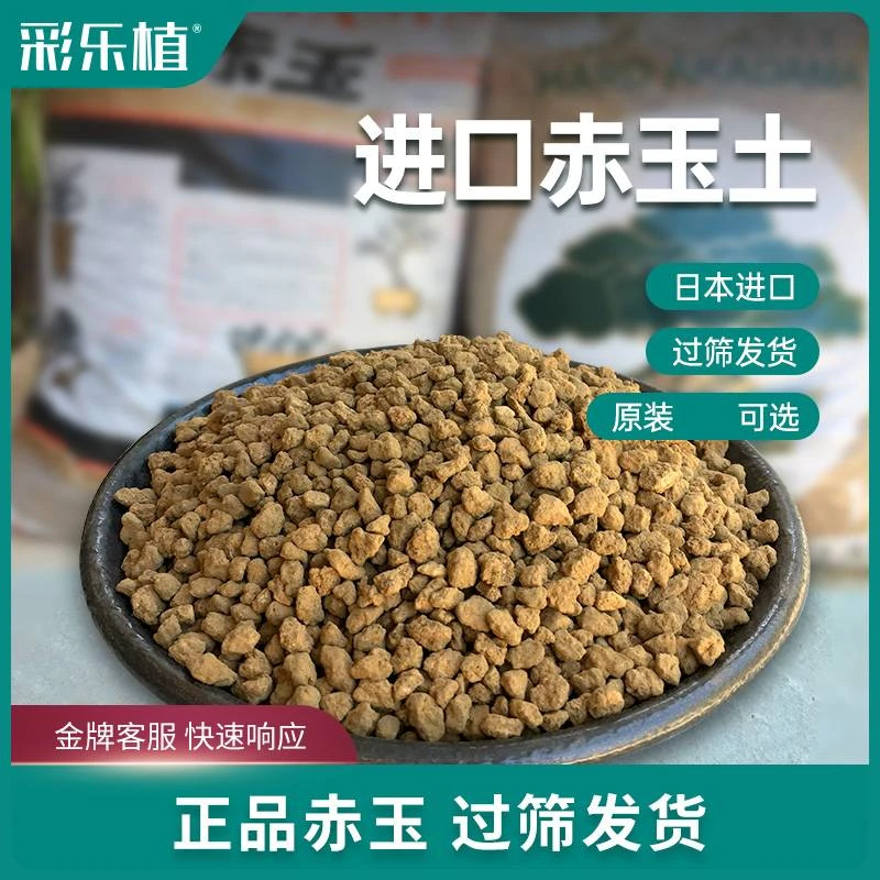 正品二本线三本线赤玉土硬质颗粒粉末少多肉盆景拌土铺面