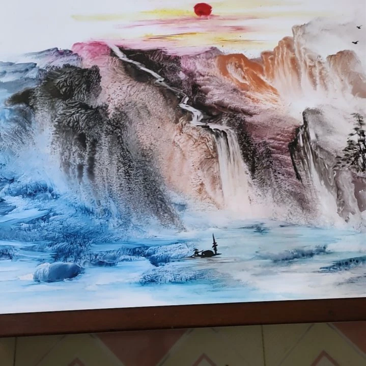 【闪购商品】G*国山水画