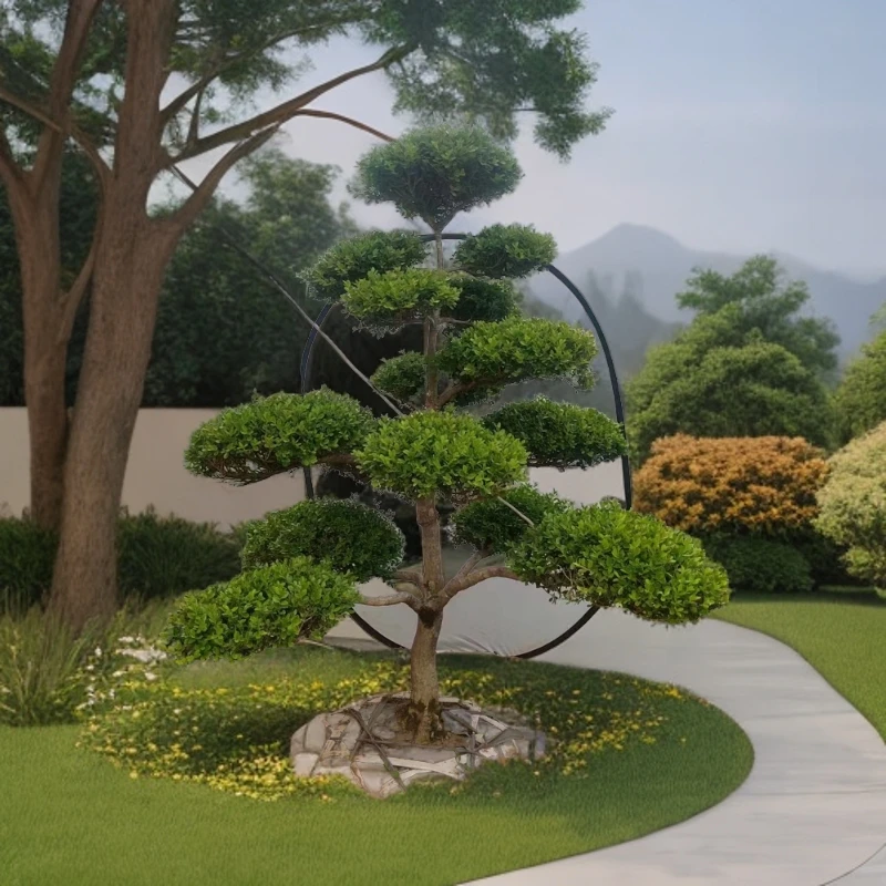 瓜子黄杨造型树一物一拍