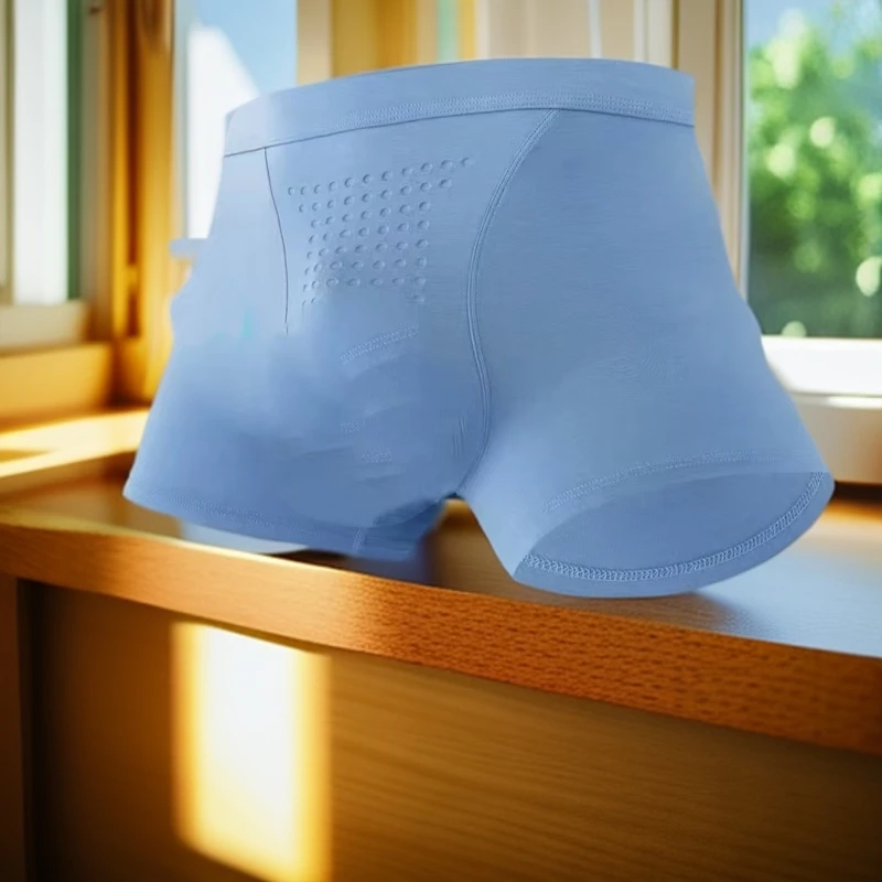 7775时尚洋气舒适透气平角潮流四角运动潮男薄款短裤头