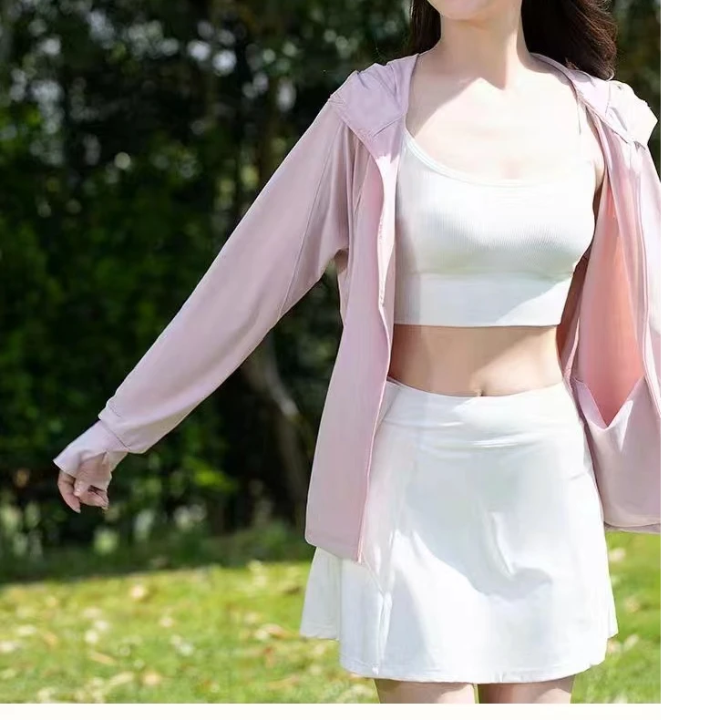 2089新款时尚情侣气质韩版户外拉链连帽男女款防晒衣