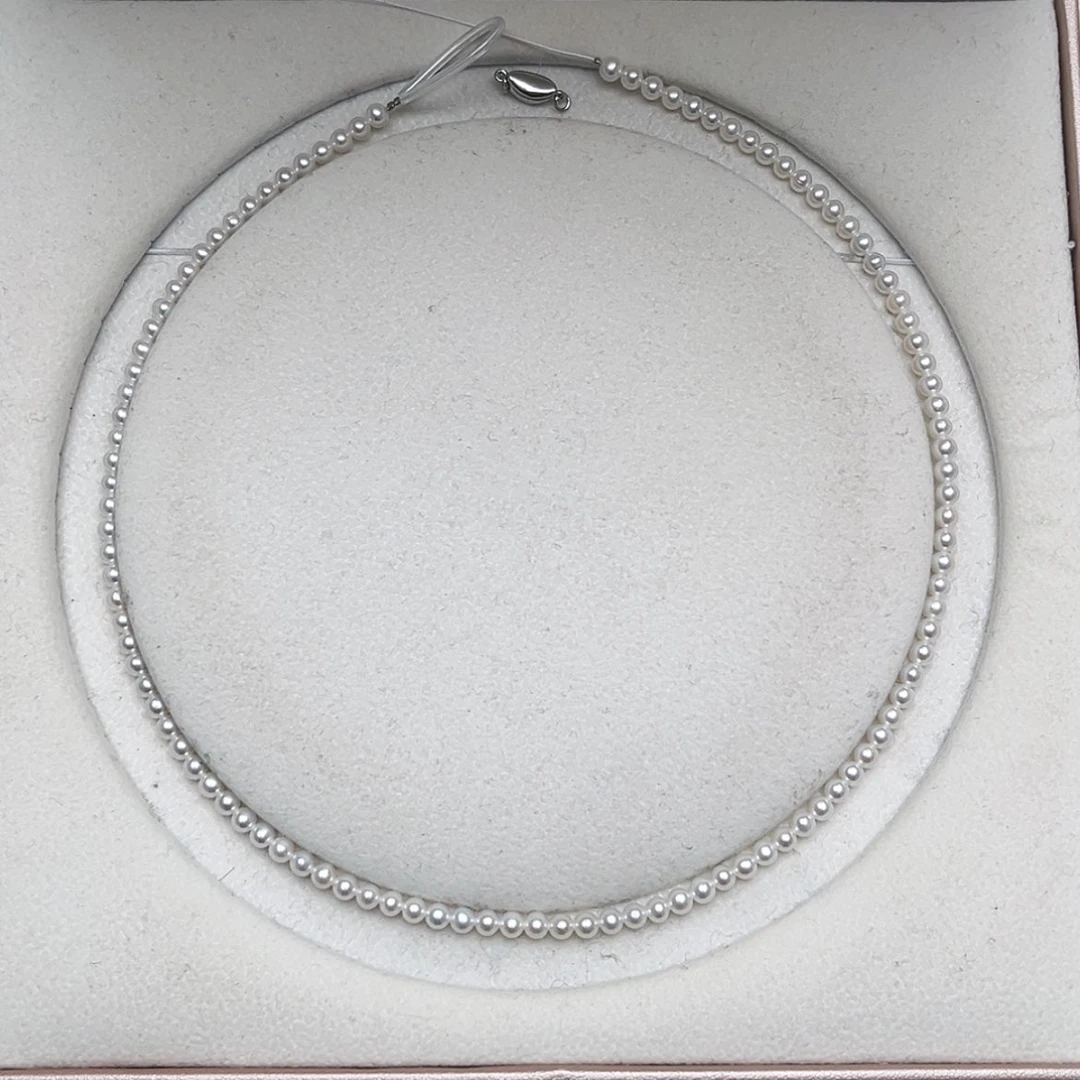 【闪购商品】淡水珍珠颈饰银S925镶嵌