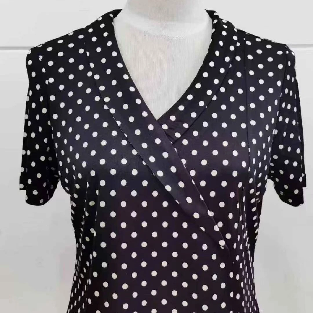 百分之百针织桑蚕丝上衣