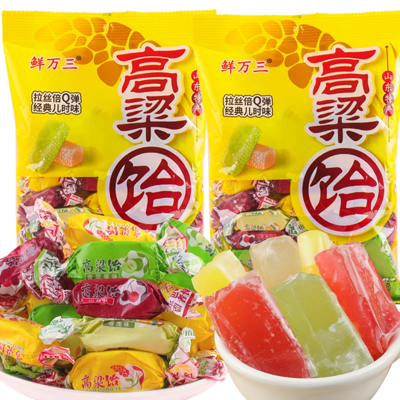 山东特产高粱饴Q弹拉丝混合装怀旧年货糖果休闲喜糖