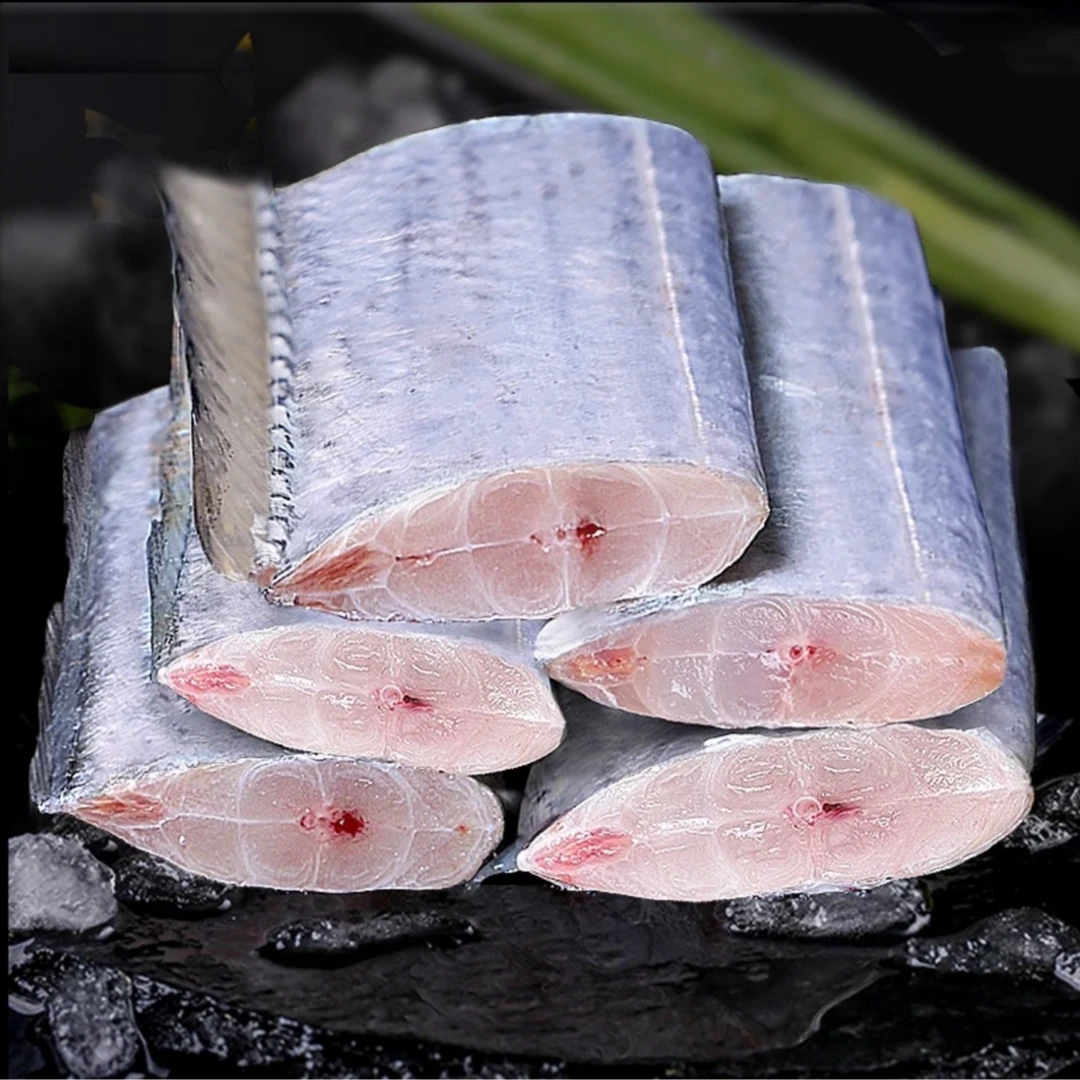 连云港新鲜速冻小眼带鱼现切带鱼段 500克/包【9-11段】4斤装