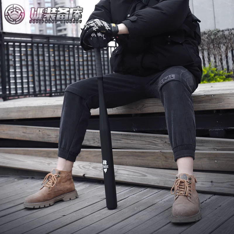 WE合金钢棒球棍户外运动防身棍金属专业棒球棒一体钢棍车载装备