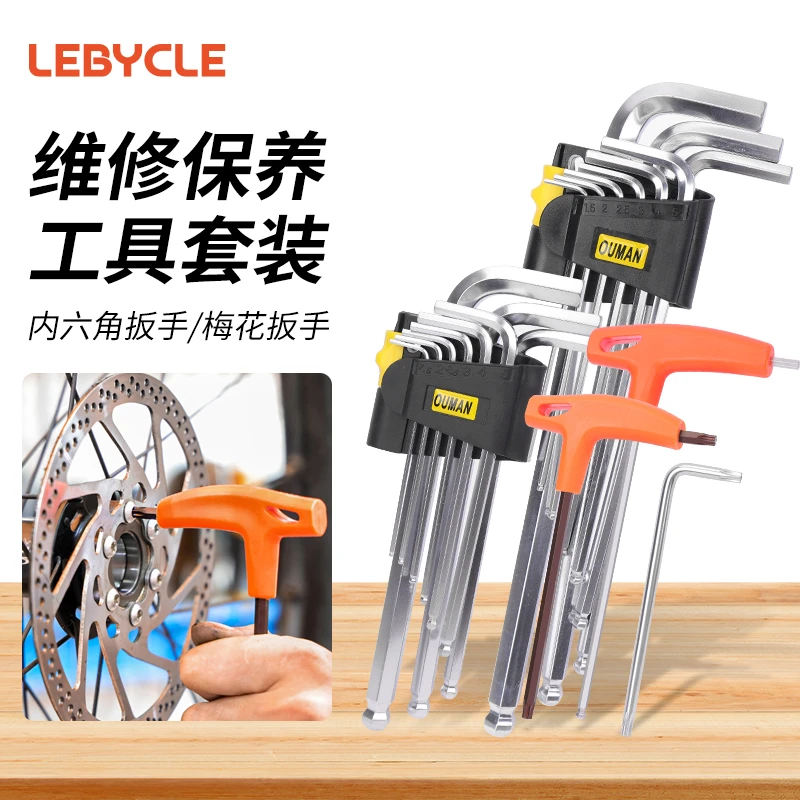 LEBYCLE/乐百客T25梅花头扳手螺丝刀山地车自行车碟片