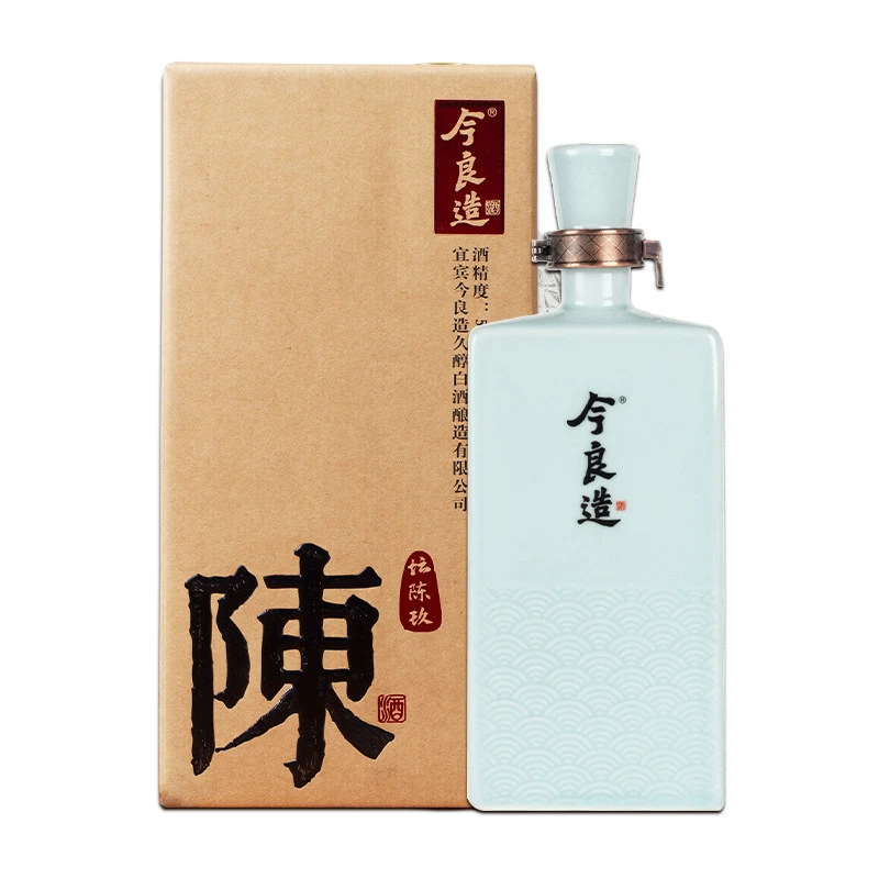 今良造【年货专场】【坛陈九盒装】浓香型纯粮食白酒嫡系款52度500ml