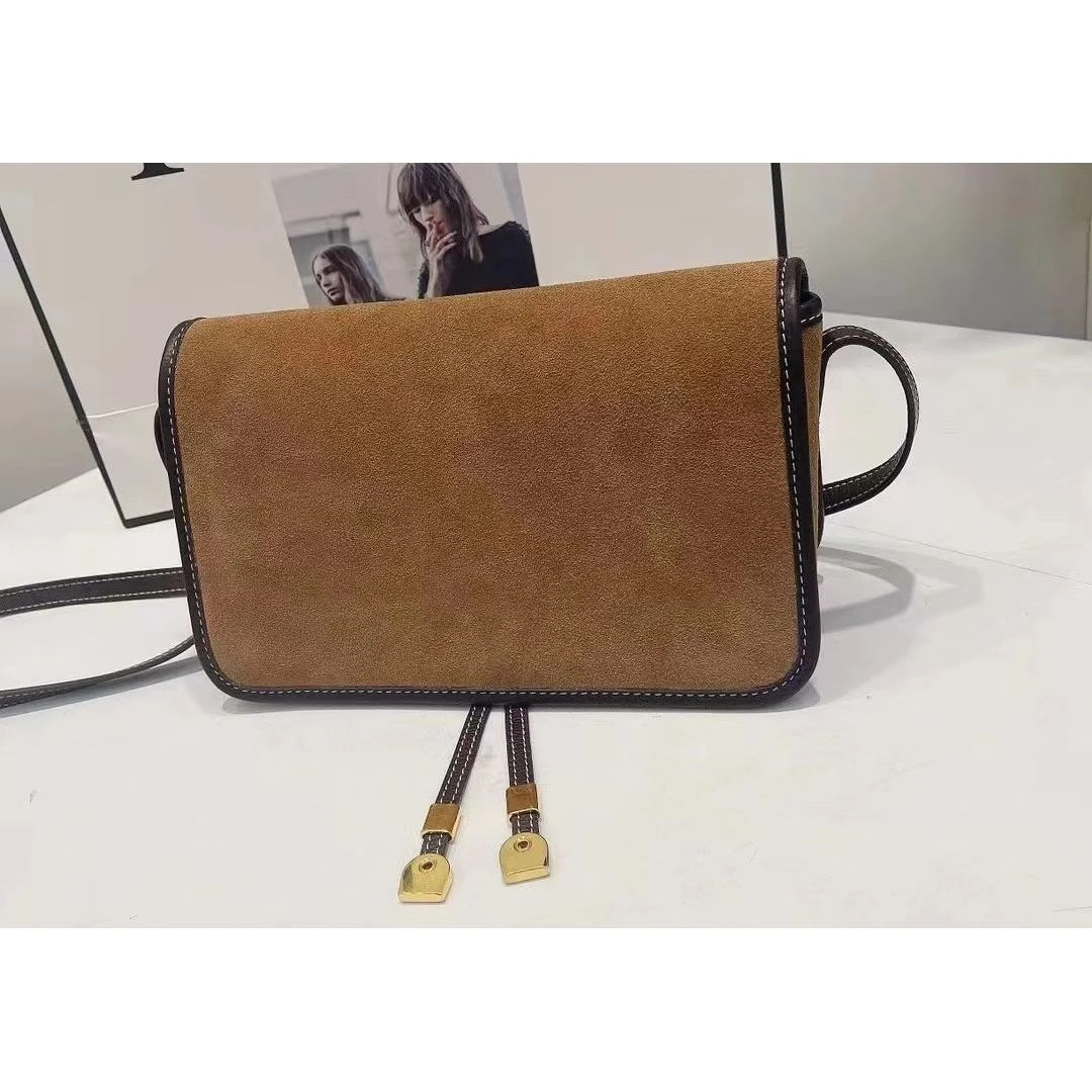 晶姐-7329欧货秋季翻毛牛皮女包