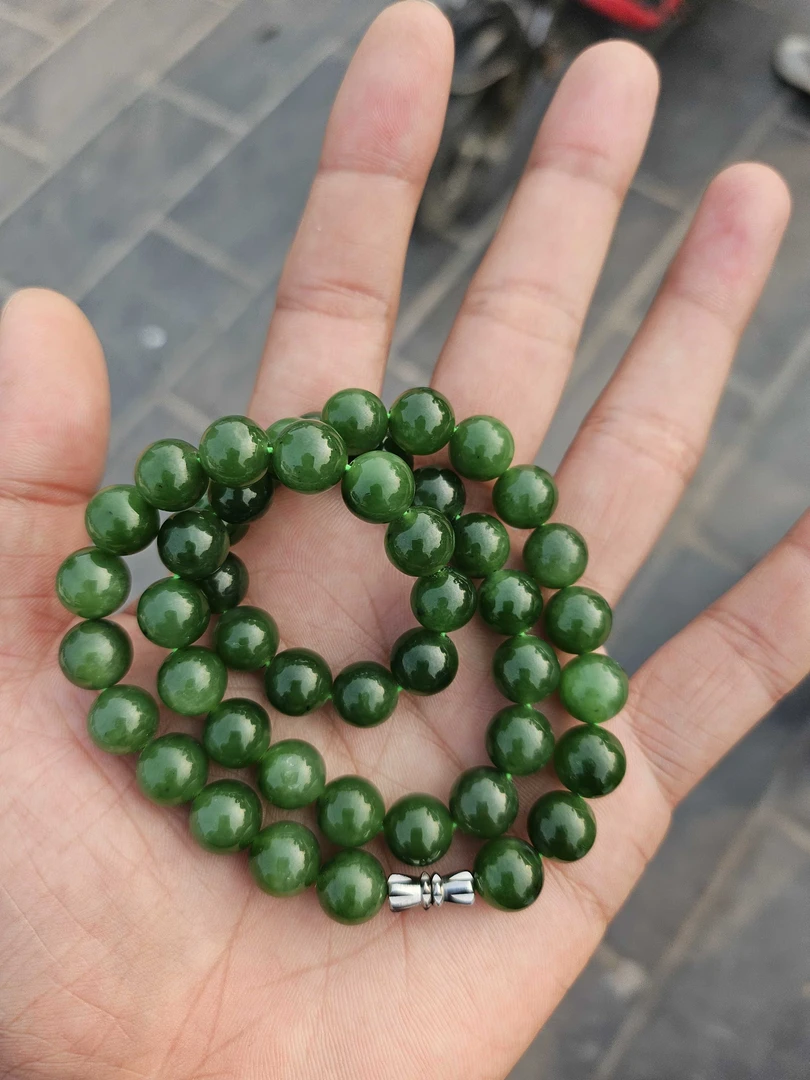 和田玉手串高端奢华款