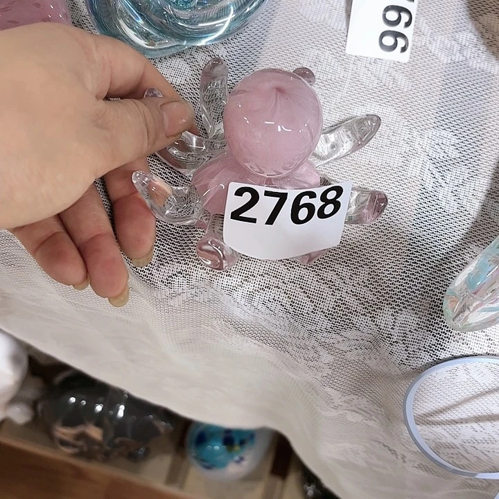276 8家悦美居琉璃花瓶摆件