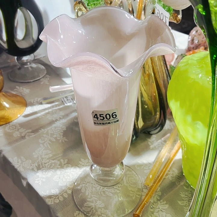 4506 家悦美居琉璃花瓶摆件