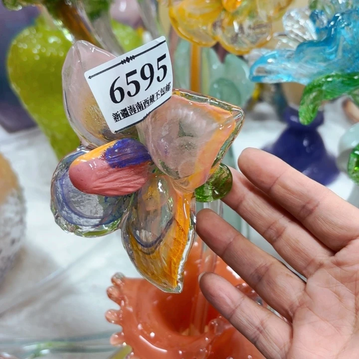 6595 家悦美居琉璃花瓶