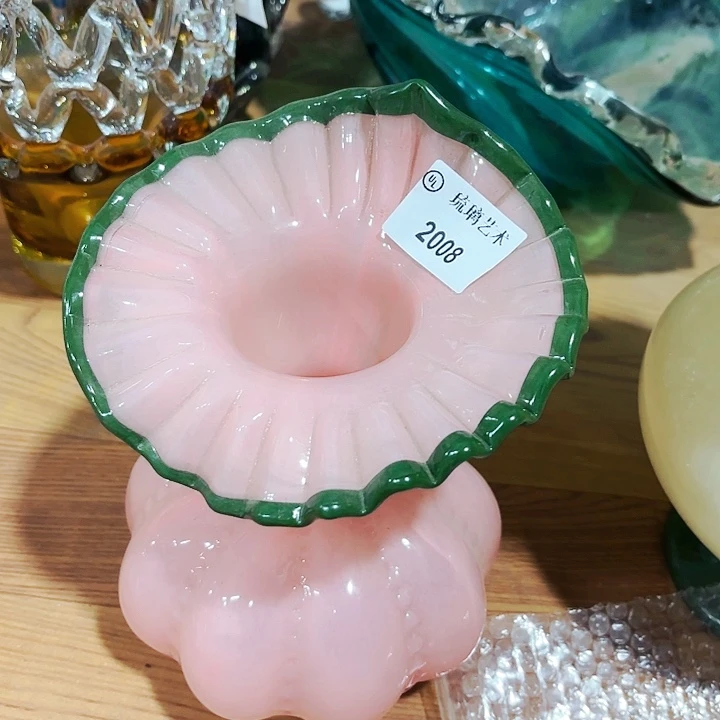 2008 家悦美居琉璃花瓶摆件