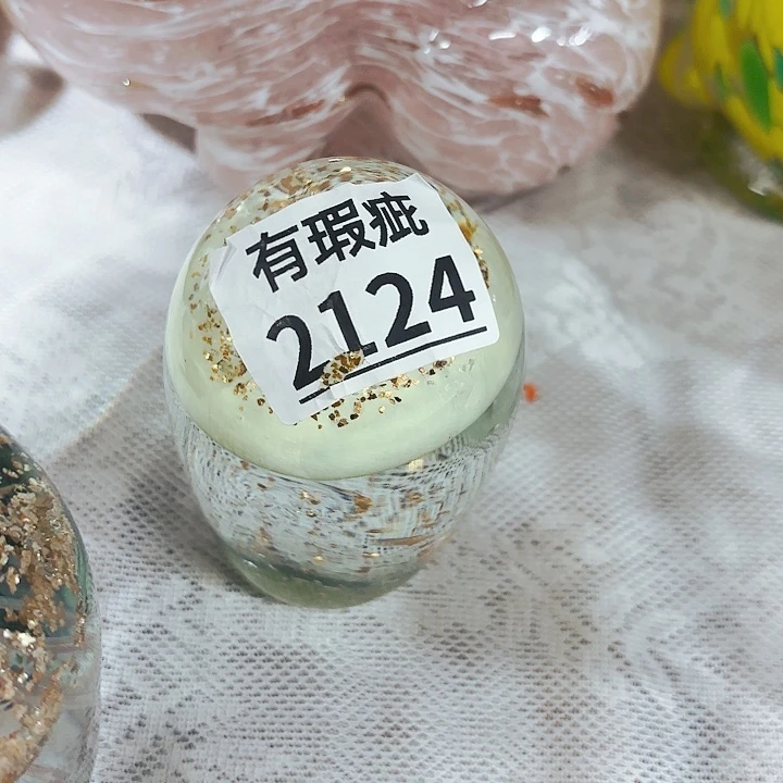 2124 家悦美居琉璃花瓶摆件