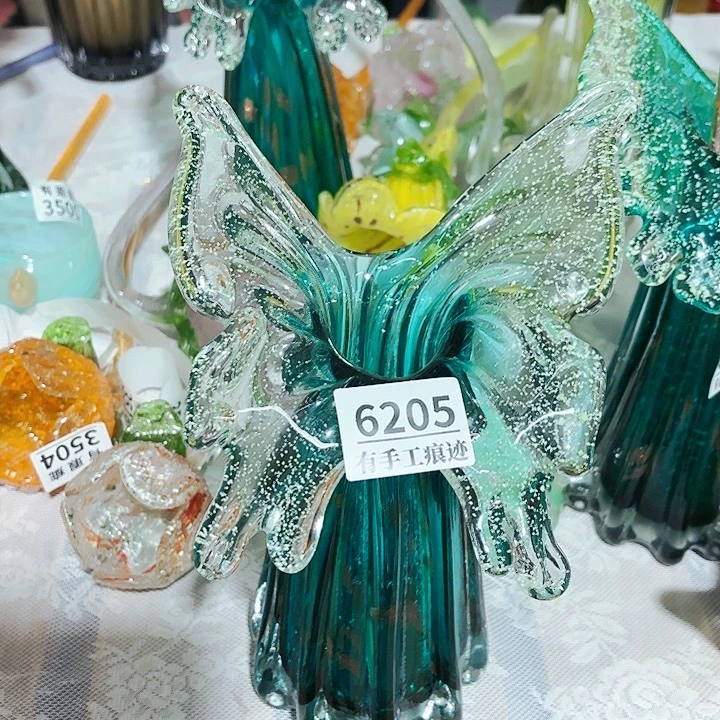 6205 家悦美居花瓶摆件一半夜光