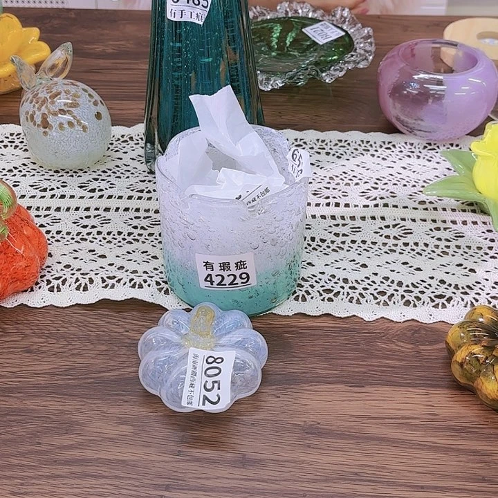 8052 4229 家悦美居琉璃花瓶摆件