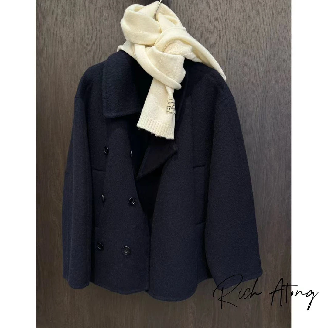 atong/阿彤-【建筑学】-2024 阿彤家冬季高克重牦牛毛双面呢大衣