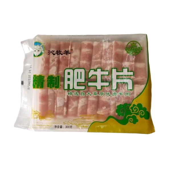 沁牧羊精制肥牛片300g