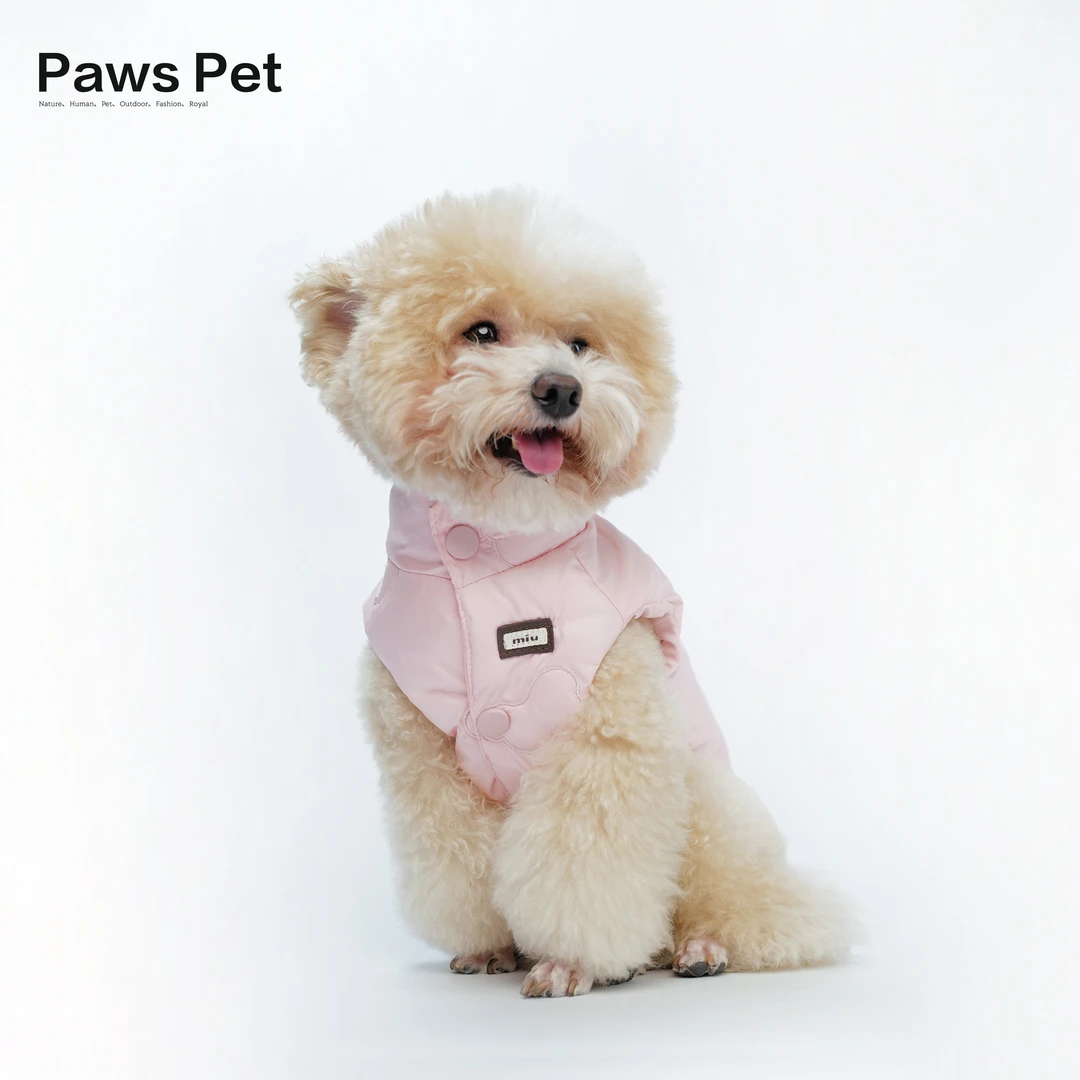 paws pet宠物猫狗秋冬款衣服羽绒服雪纳瑞泰迪约克夏博美比熊柴犬