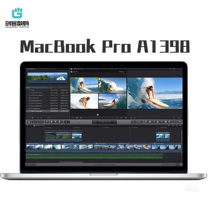 9新 Apple/苹果 【A1398】高清视网膜屏设计剪辑编程办公笔记本