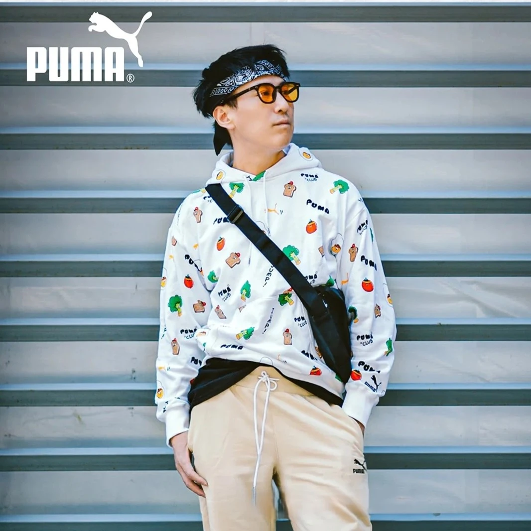 Puma/彪马 运动透气印花跑步透气休闲多巴胺 套头服饰 533200-02