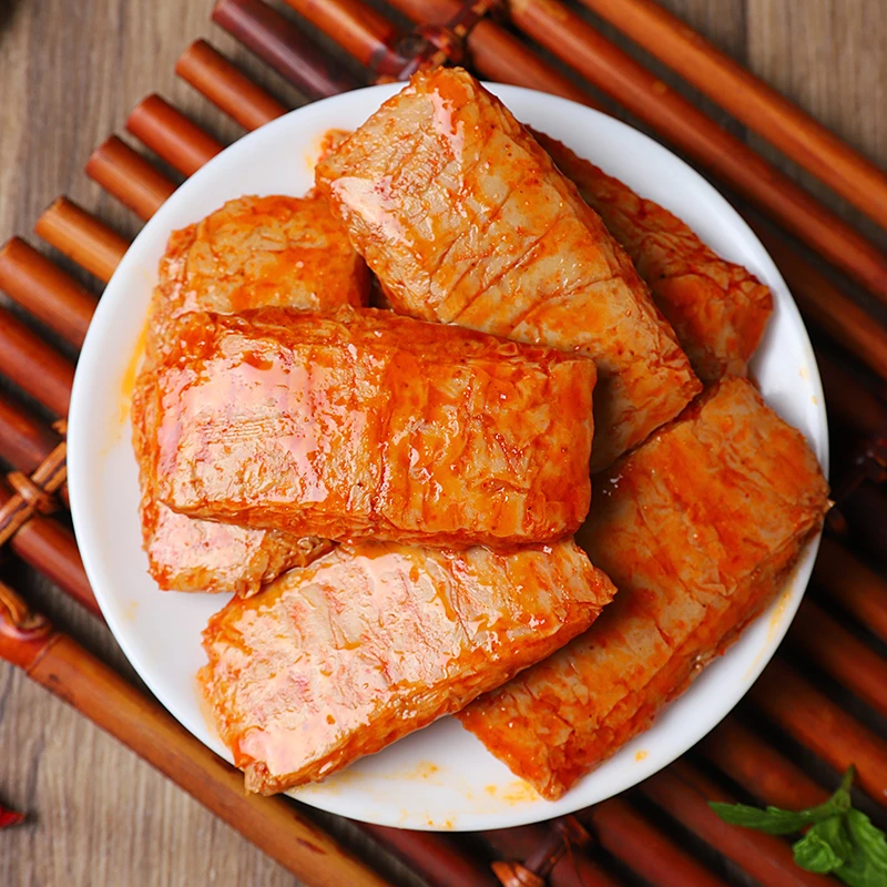 【活动】20包创奇手撕素牛肉湖南风味香辣豆干制品解馋零食开袋即食