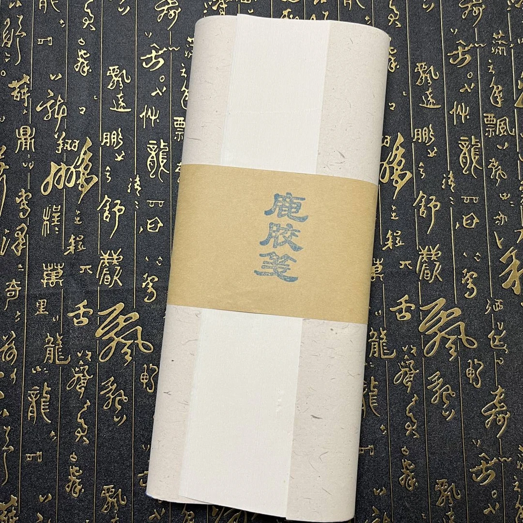 【纯手工鹿胶笺】34×34cm半生熟篆隶行书行楷创作纸 100张