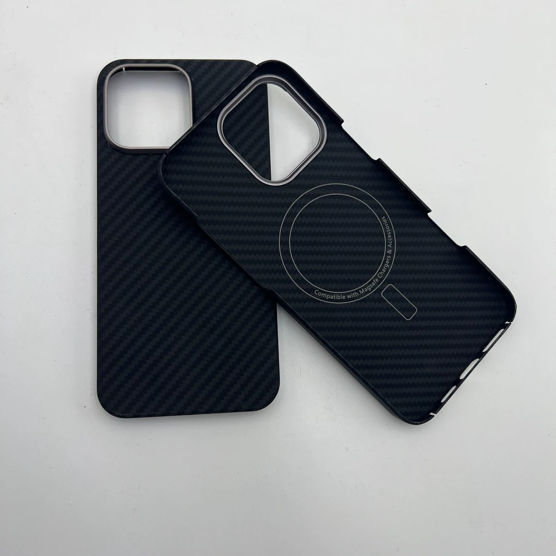 适用苹果系列凯夫拉芳纶纤维手机壳三包磁吸高端商务【瑕疵】