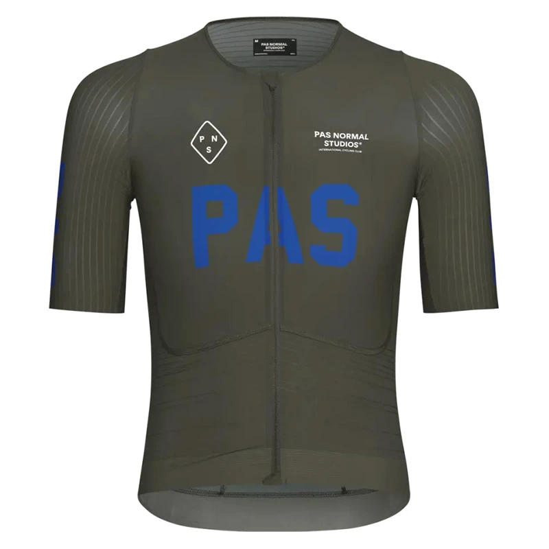 PAS高品质限定款自行车梭织4D高弹超薄竞技骑行服短袖上衣男女