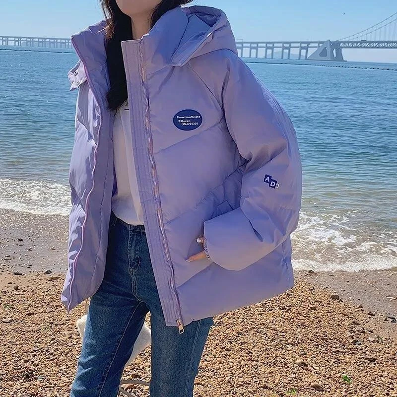 加绒棉衣女冬季新款棉服短款秋冬学生加厚棉袄保暖面包服女装外套