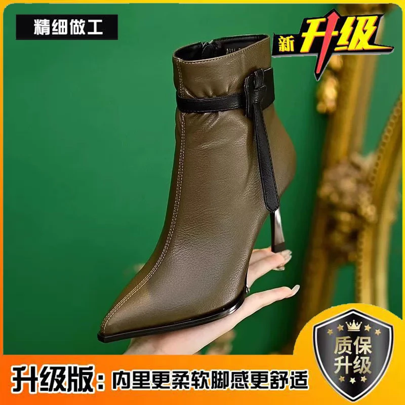 2024冬季新款加绒靴子女7