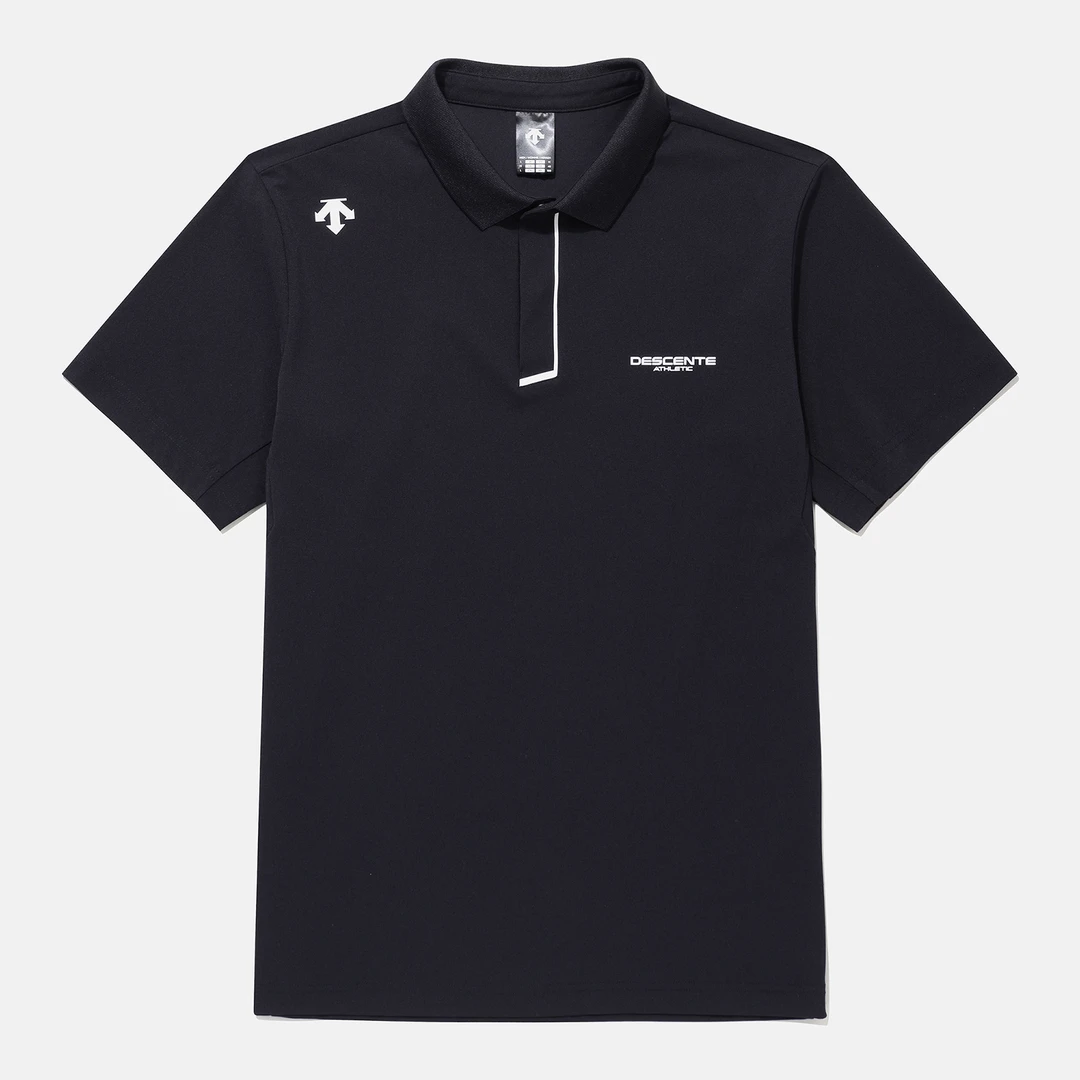 DESCENTE/迪桑特夏季休闲时尚弹力透气运动舒适简约POLO衫TPS71