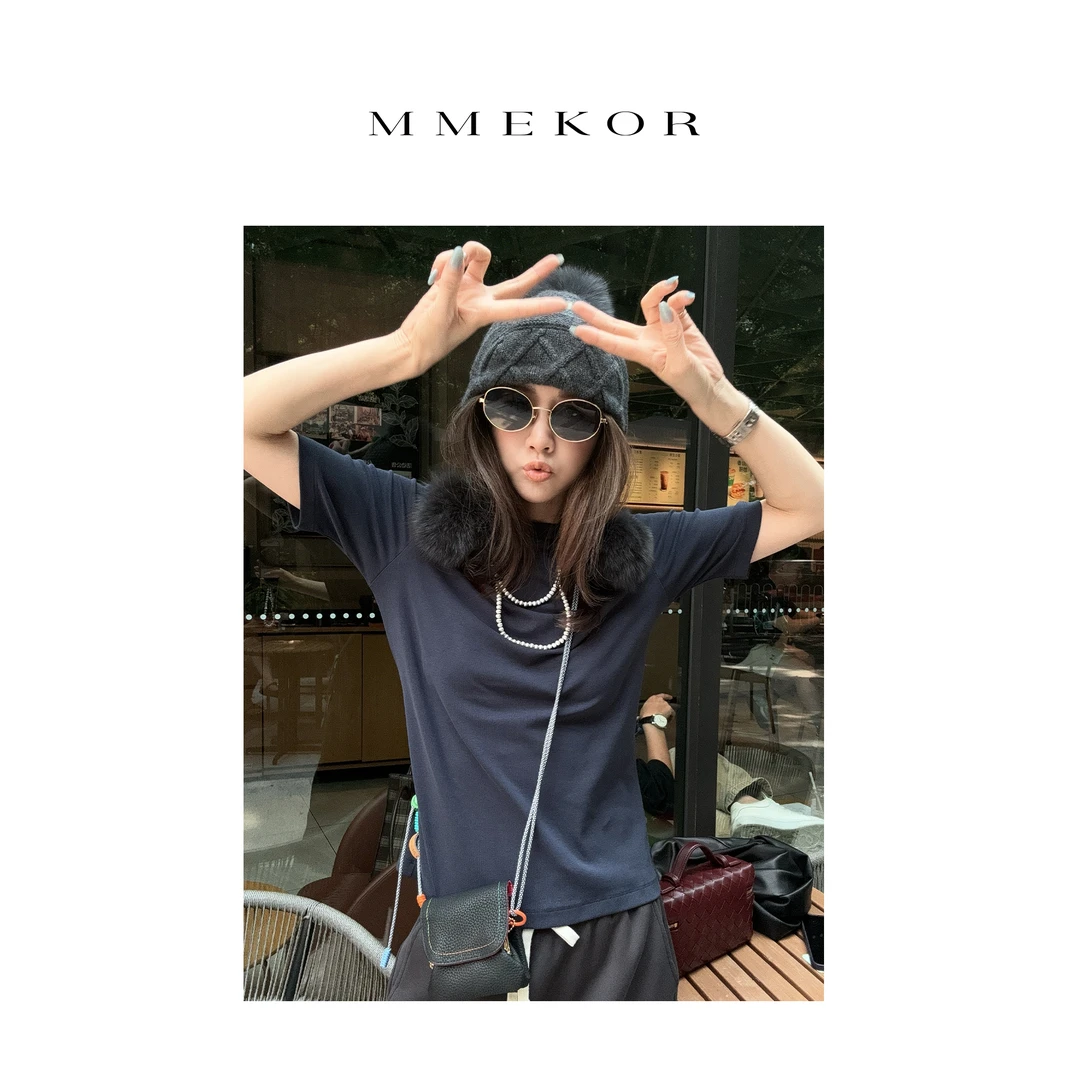 MMEKOR“波斯湾tee”T恤 摩登街头时髦短袖 88656