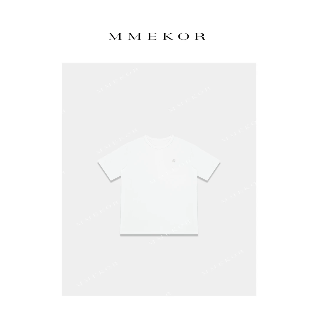 MMEKOR “方糖短袖”春夏穿搭圆领T恤 87707