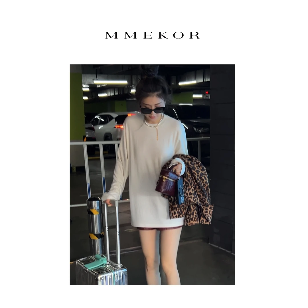 MMEKOR “内搭选手”T恤 2025新款智性通勤休闲简约上衣 88902