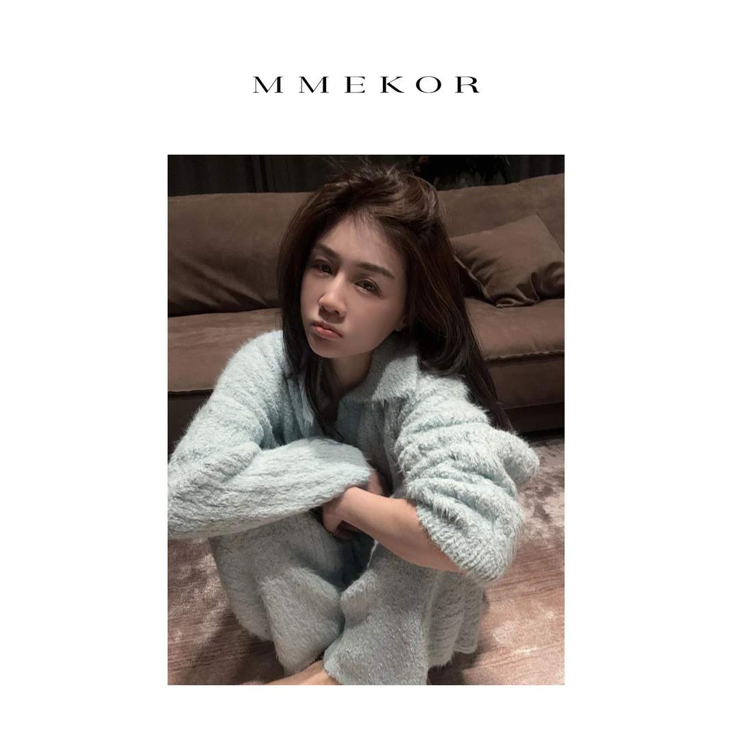 MMEKOR“芬兰雪季”套装 2025新款静奢老钱风百搭两件套 89197