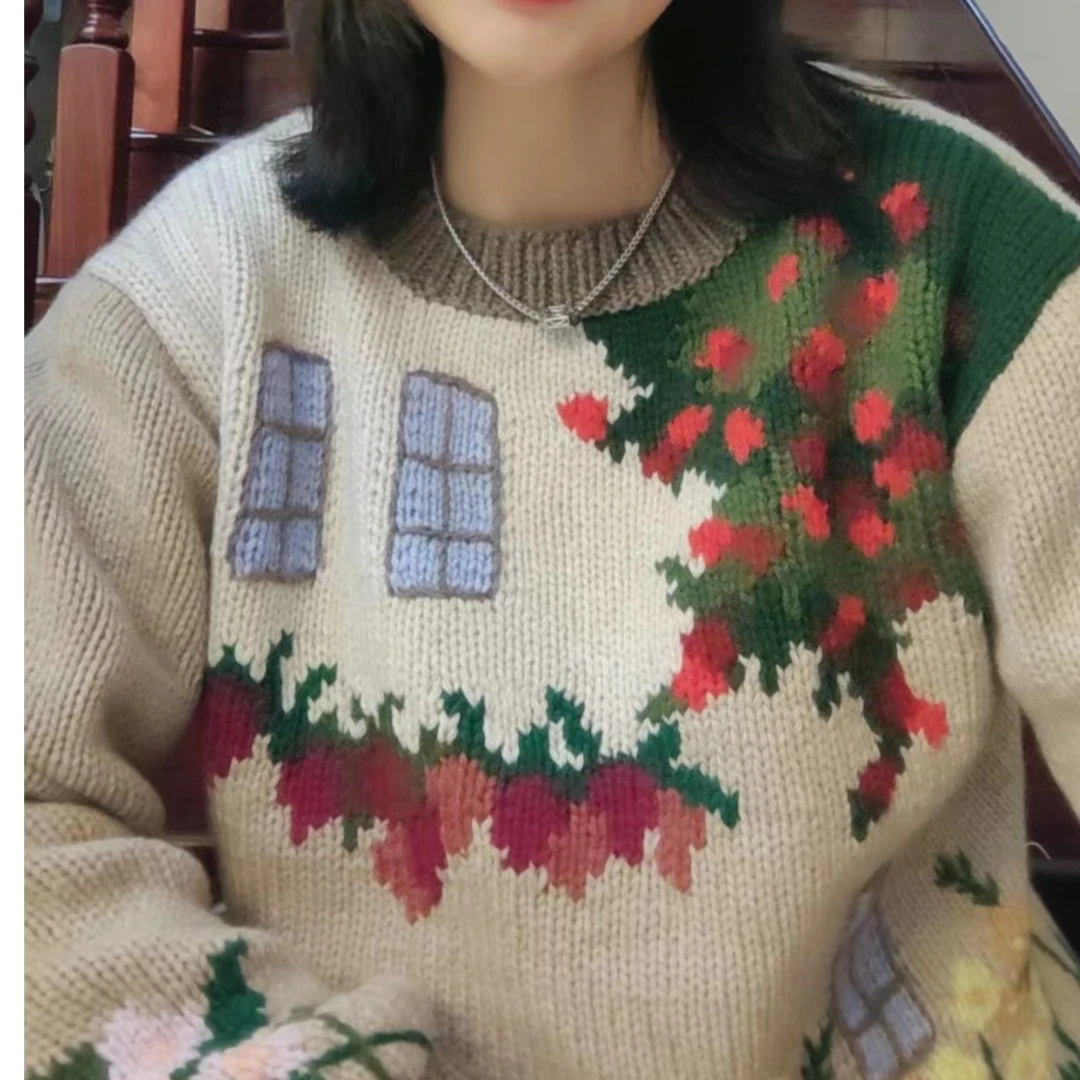 花园套衫材料包非成品