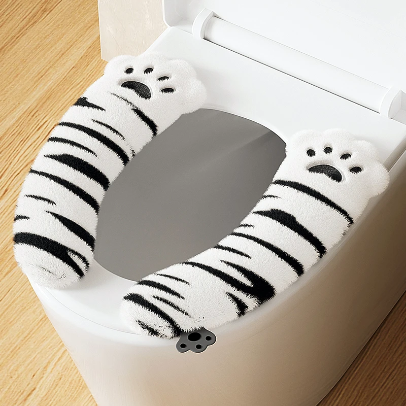2025新款马桶垫坐垫贴家用卫生间四季通用加绒加厚冬季厕所坐便套