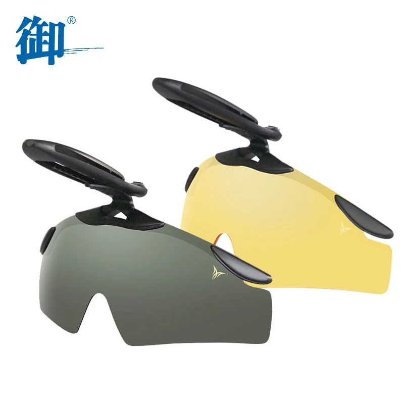 草根同款传统钓夹帽偏光镜