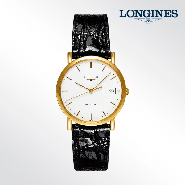 全新未使用 Longines/浪琴 优雅/18K黄金/表径34.5mm/公价25900表