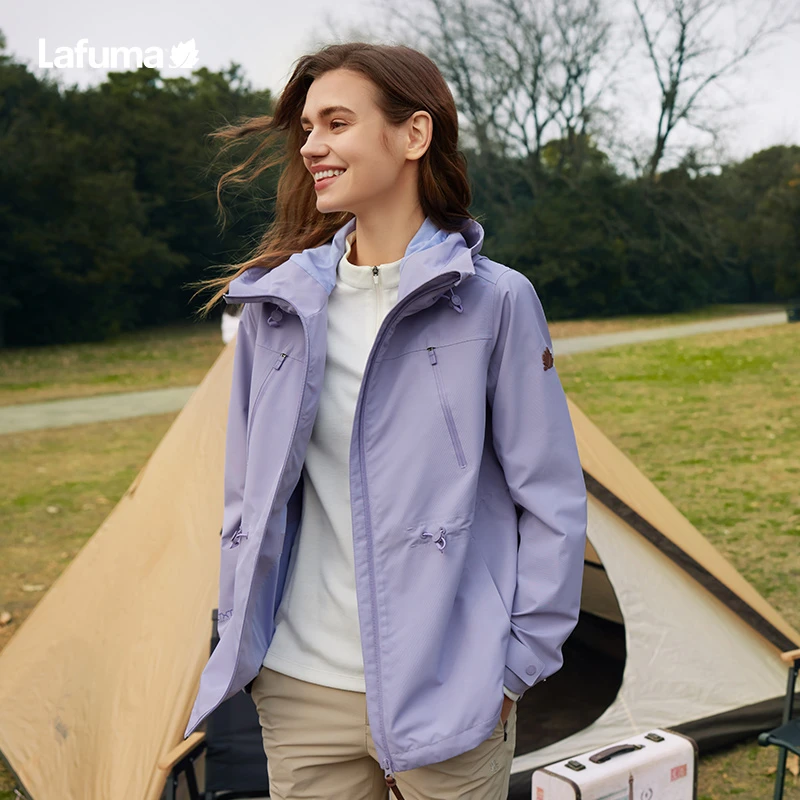 【多色可选】LAFUMA户外防风II级女冲锋衣防水透湿夹克LFJA4CS62